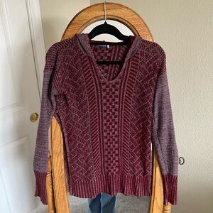 Women's Burgundy Sweater